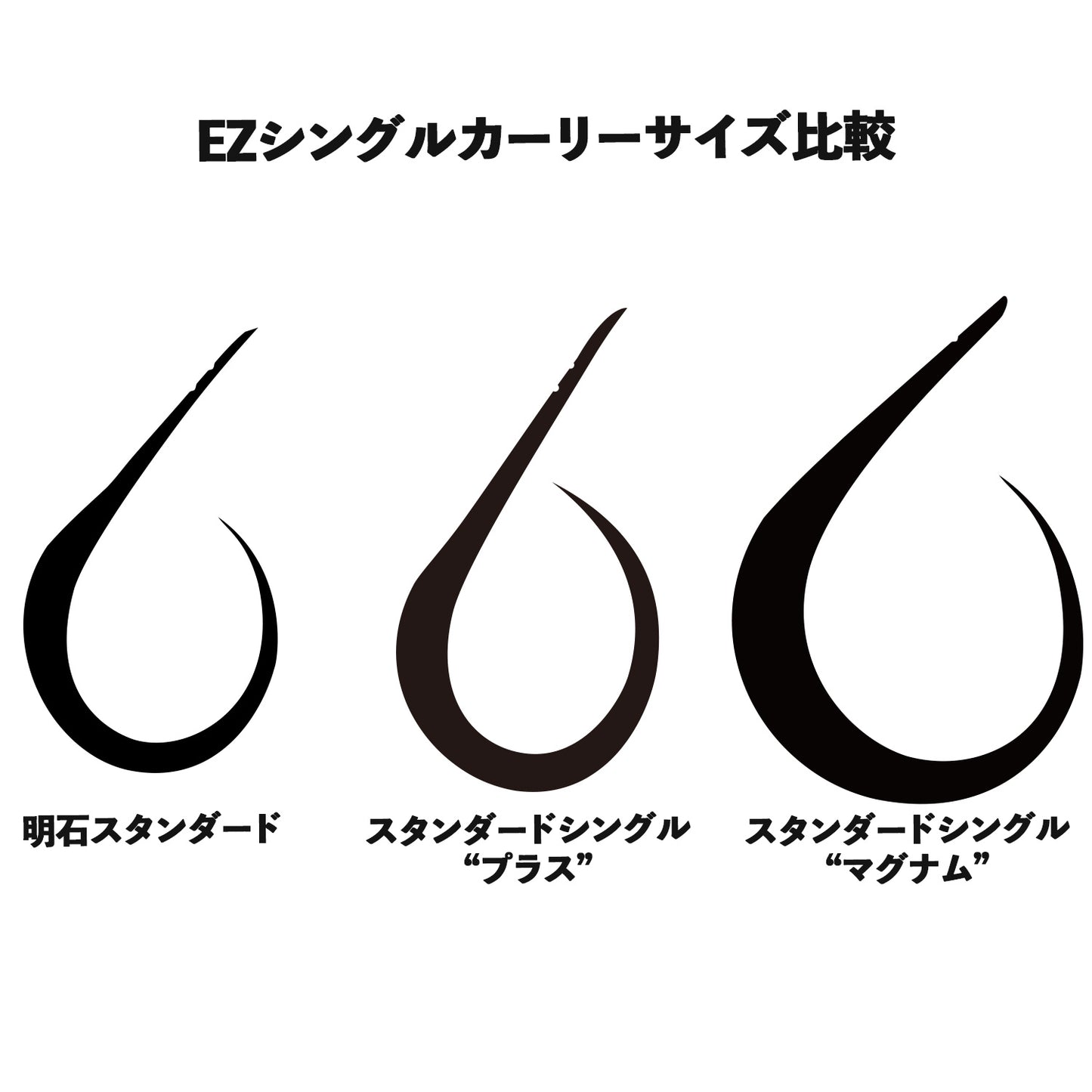 Brizm (ブリズム) EZカーリー スタンダードシングル マグナム 3本入