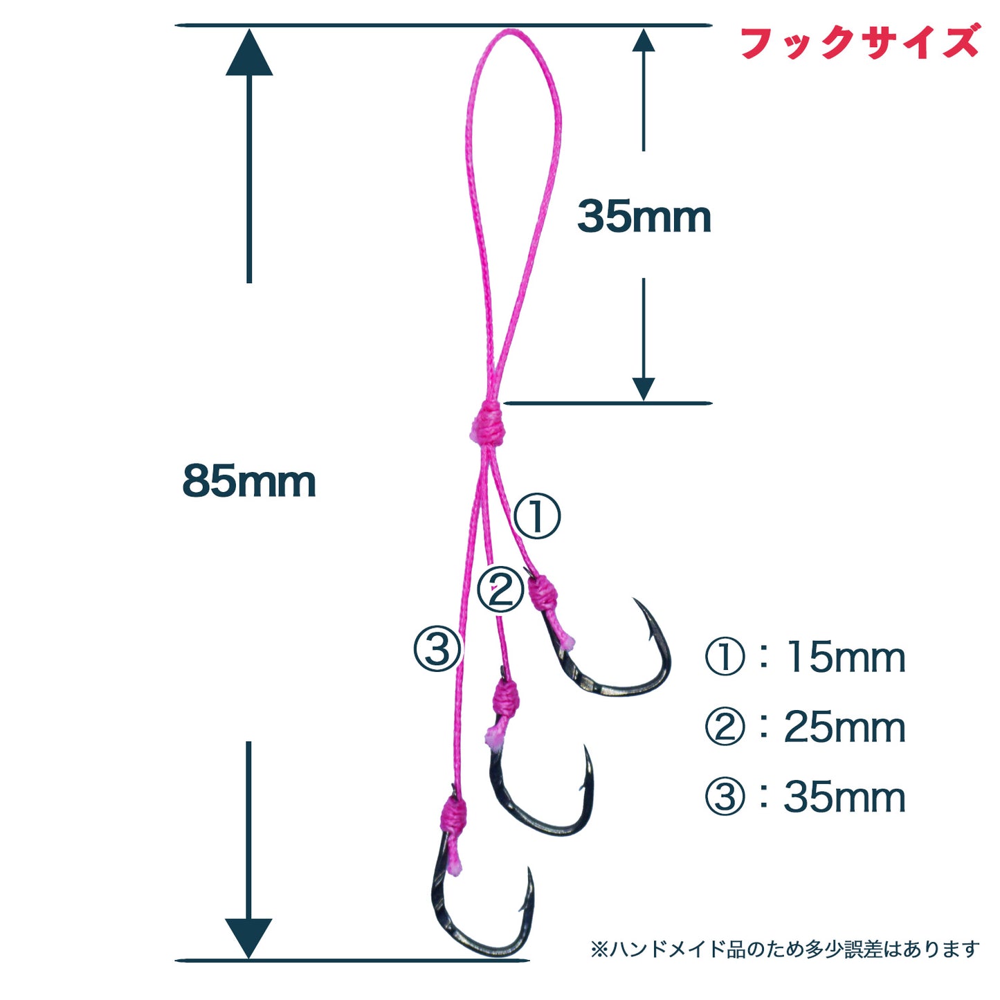 Brizm (ブリズム) EZカーリー 明石スタンダード シングル 3本針ユニット 2セット入