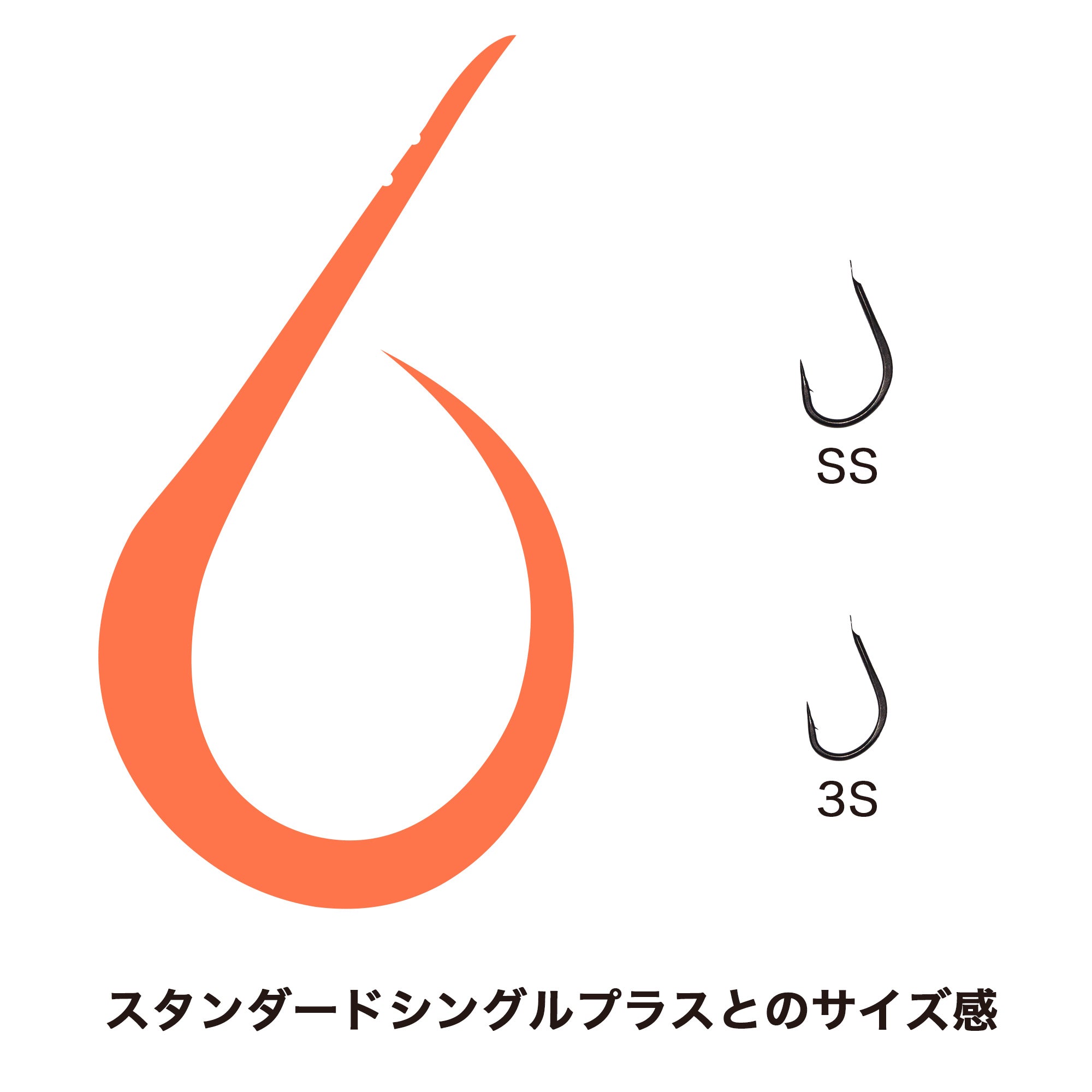 Brizm (ブリズム) EZフック エッジハンター 通常パック/プロパック