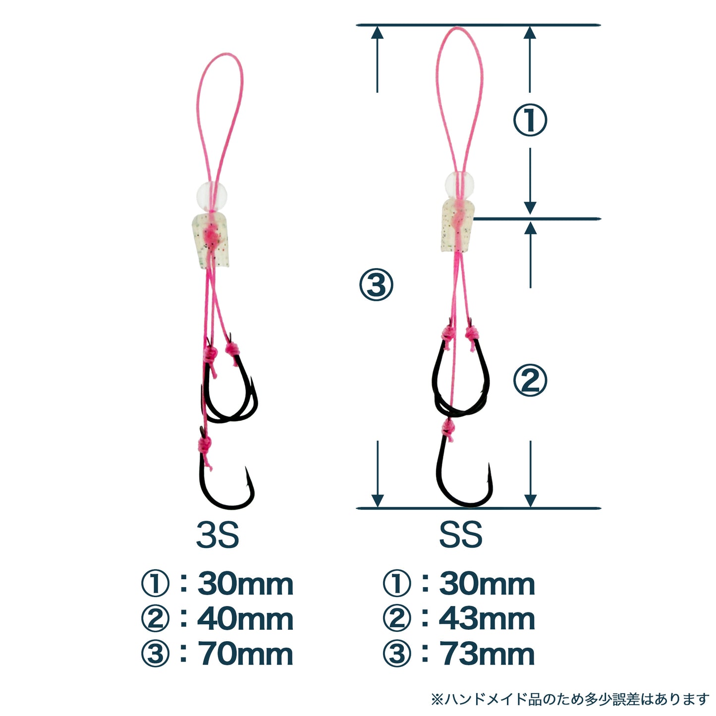 Brizm (ブリズム) EZフック エッジハンター 3本針ユニット 3セット入