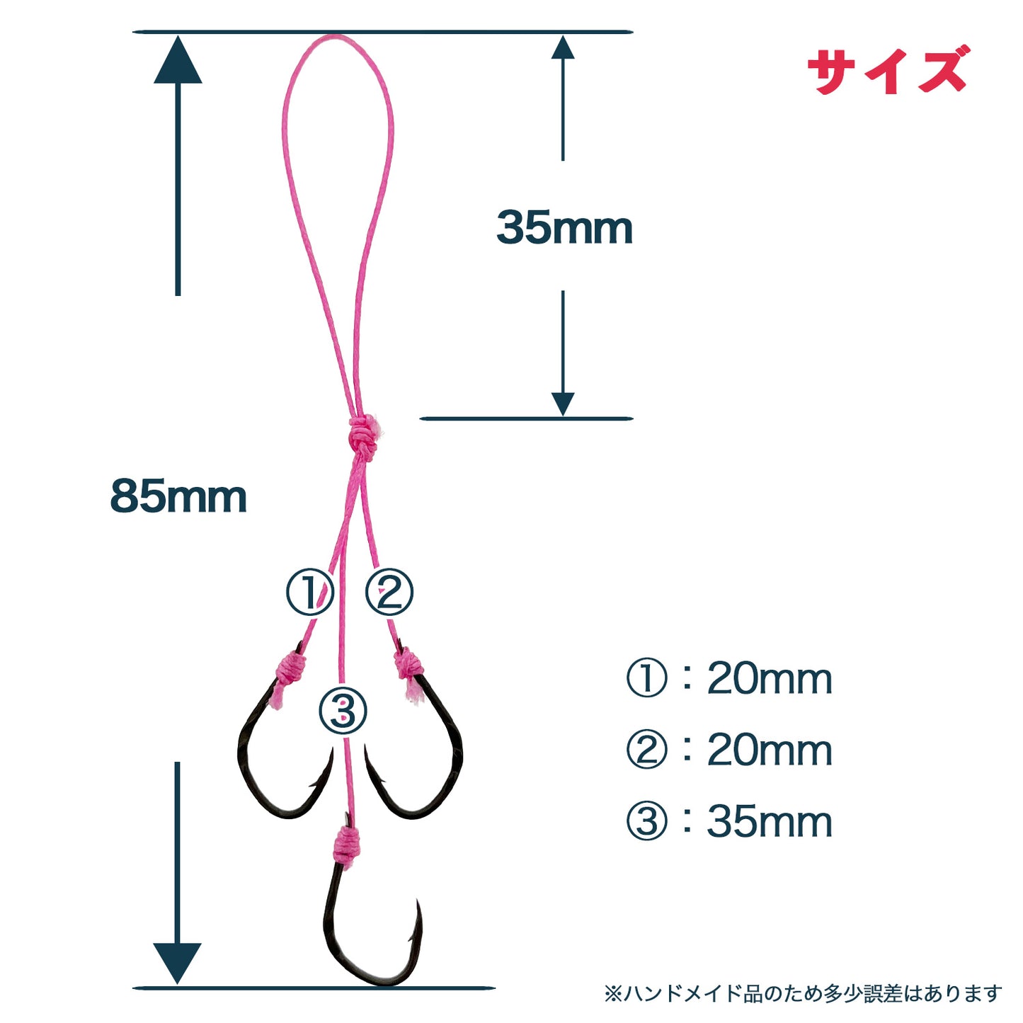 Brizm (ブリズム) EZフック 閃空(SENKU) 3本針ユニット 3セット入